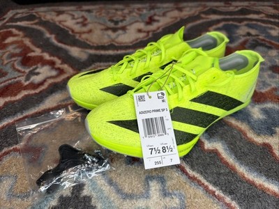 Adidas Adizero Prime SP 3 Strung Spikes Neon Lucid Lemon IH5800 Men s Size 7.5