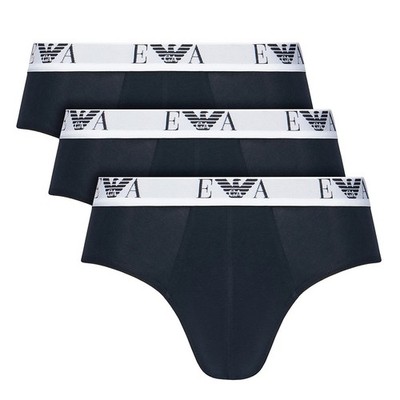 Emporio Armani Core Logo Brief 3-Pack EM000258 Navy