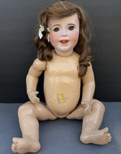 Antique S.F.B.J. Laughing Jumeau 236 French Bisque Doll -Huge Life Size Baby 25"