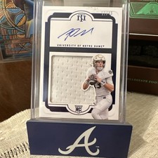 RILEY LEONARD 2025 National Treasures Collegiate RPA /49 RC Patch On-Card Auto!