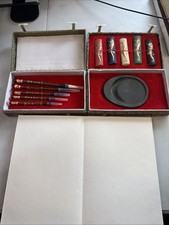 Vintage Chinese Calligraphy Set - Plus Sketch Book