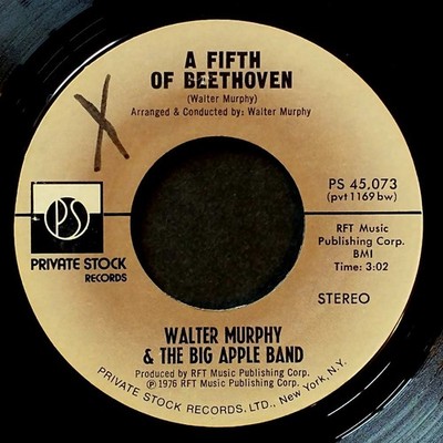 Walter Murphy & His Big Apple Band - A Fifth of Beethoven / California Strut [7