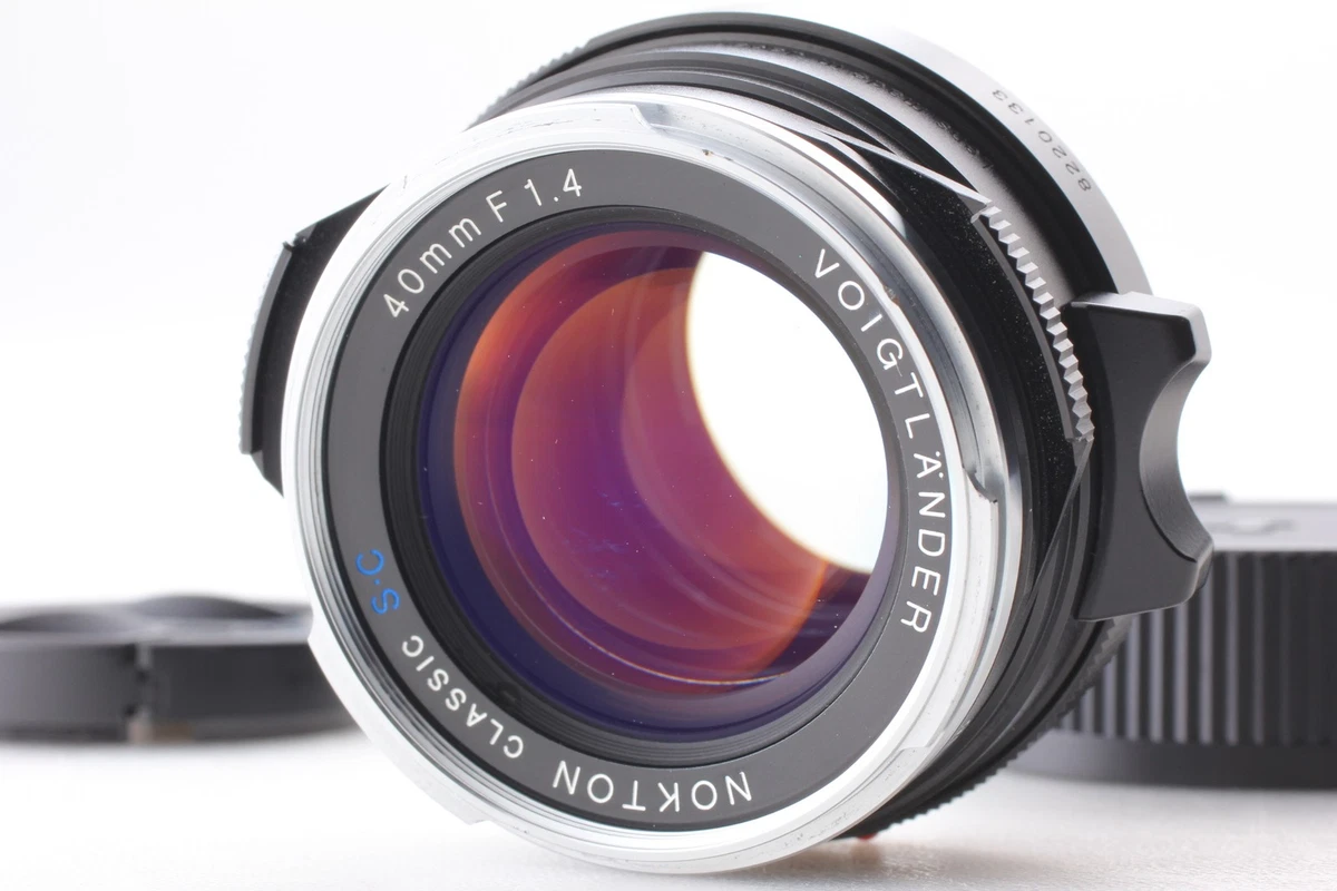Voigtländer f/1.4 Lenses 40mm Focal for sale - eBay