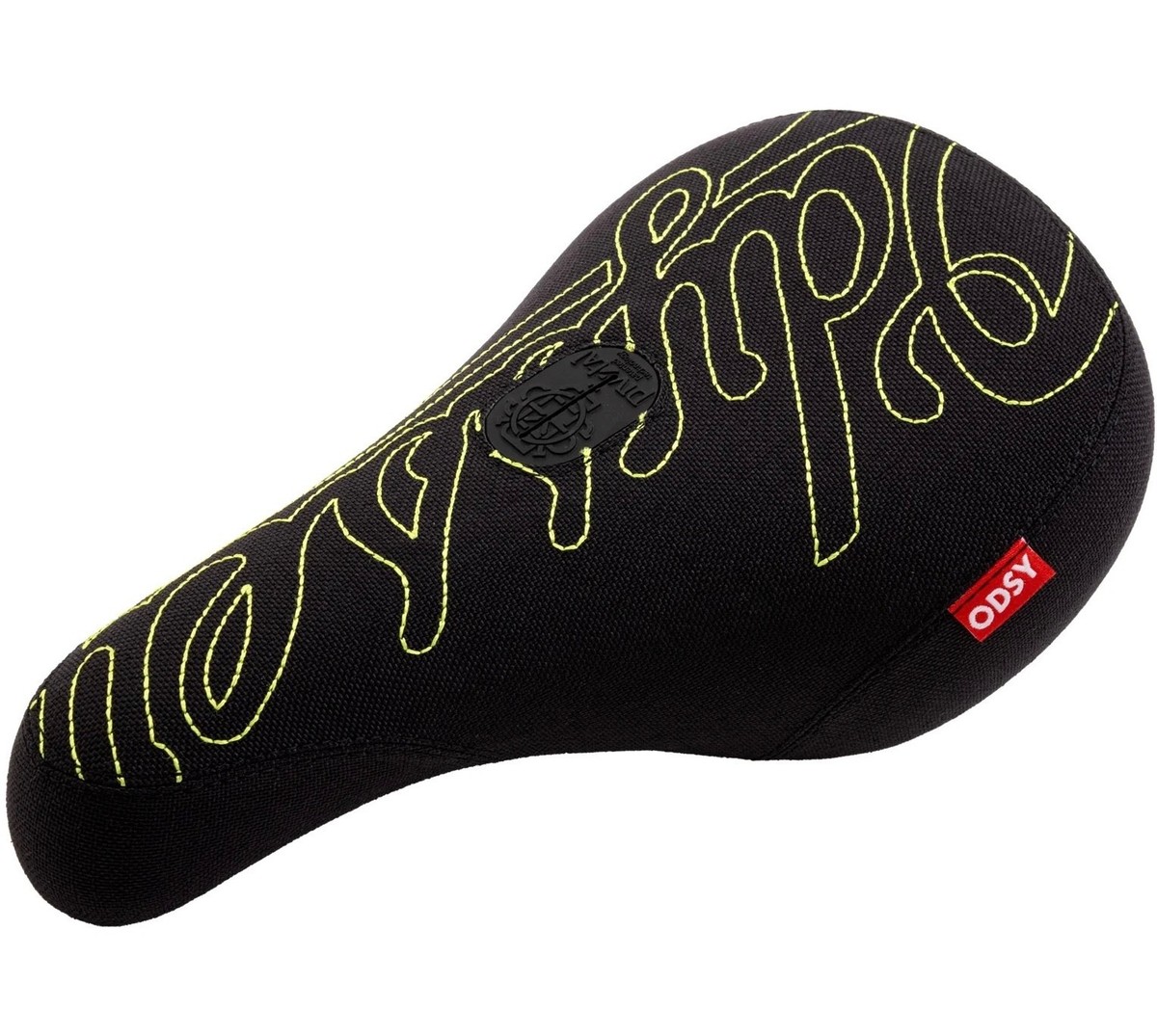 ODYSSEY BMX BIG STITCH BICYCLE PIVOTAL SEAT BLACK/YELLOW | eBay