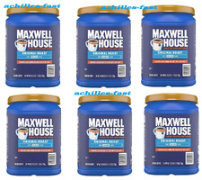 6 Pack - Maxwell House Original Roast Medium Ground Coffee, 43.1 oz. 9.56 per pound