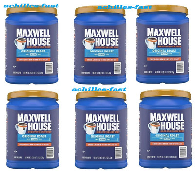 6 Pack - Maxwell House Original Roast Medium Ground Coffee, 43.1 oz.