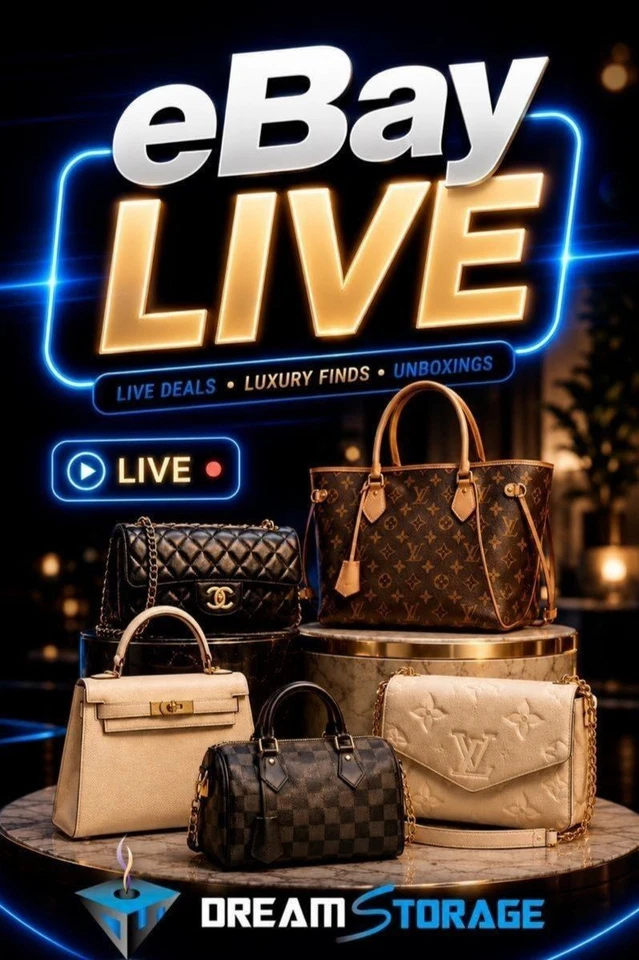 ✨Luxury Handbags LIVE 🔥$1～ Auctions✨