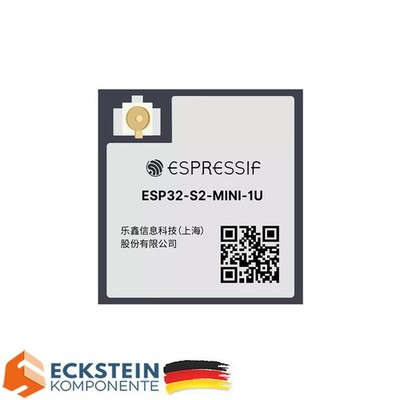 Espressif ESP32-S2-MINI-1U-N4 WiFi 802,11 b/g/n MCU Module, ESP32-S2FH4 Chip