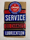Jeep Service Vintage Style Sign Oil Changes Lubrication Garage Man Cave