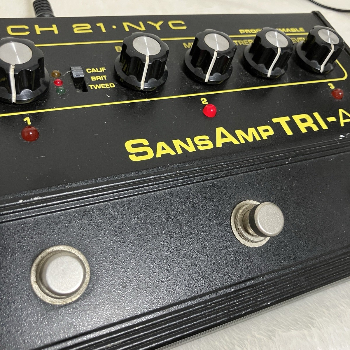 TECH21 NYC SansAmp TRI-AC TRI-A.C. Electric Guitar Effect