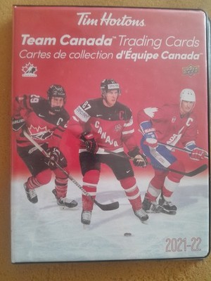 2021-22 Upper Deck Tim Hortons Team Canada Collectors Album