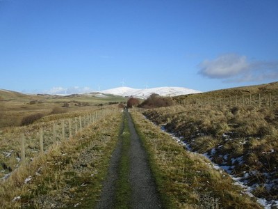 Photo A3 River Ayr Way between Ashawburn and Darnhunch Glenbuck/NS7429  c2020