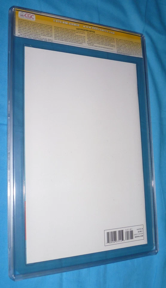 Avengers #1 CGC 9.6 signiert mit Spider-Man Sketch Tim Vigil Faust Cuda - Bild 2 von 2