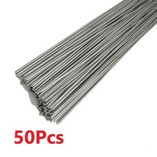 50Pcs 1.6mm Low Temperature Welding Cored Wire Aluminum Brazing Solder Rods cc