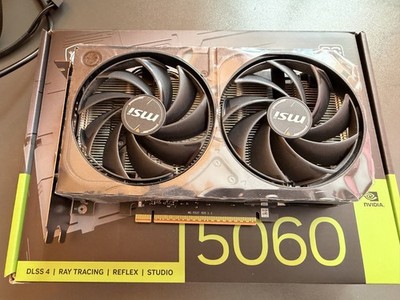 MSI GeForce RTX 5060 8GB GDDR7 Shadow 2X OC | OVP | Rechnung 05.02.2026 |Wie Neu