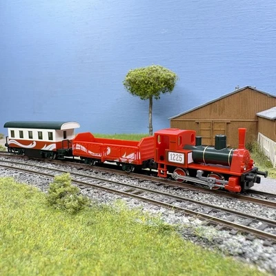 Coffret de Noël locomotive à vapeur 1225, tombereau et voiture décorée - KATO 10 - Photo 1/4