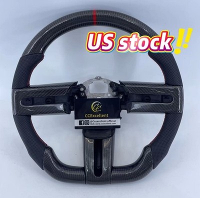 For Ford Mustang 2005-2009 S197 GT 2005-2012 Real carbon fiber steering wheel