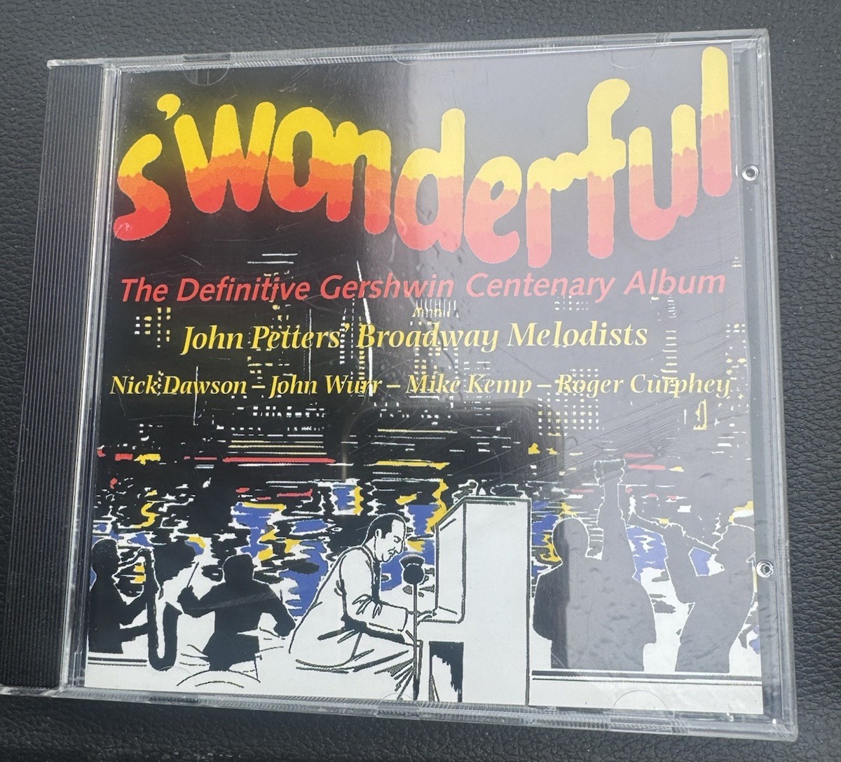 S’Wonderful Gershwin Centenary CD 1998 John Petters Broadway Melodists Jazz Albu