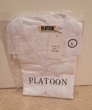 Men's L Guayabera White NWT