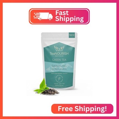 TeaNOURISH Darjeeling Himalayan Green Tee | Loose Leaf Tee | Relaxing & Stress R