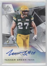 2021 SP Game Used Edition CFL Auto Tanner Green #A-TG Auto gz3