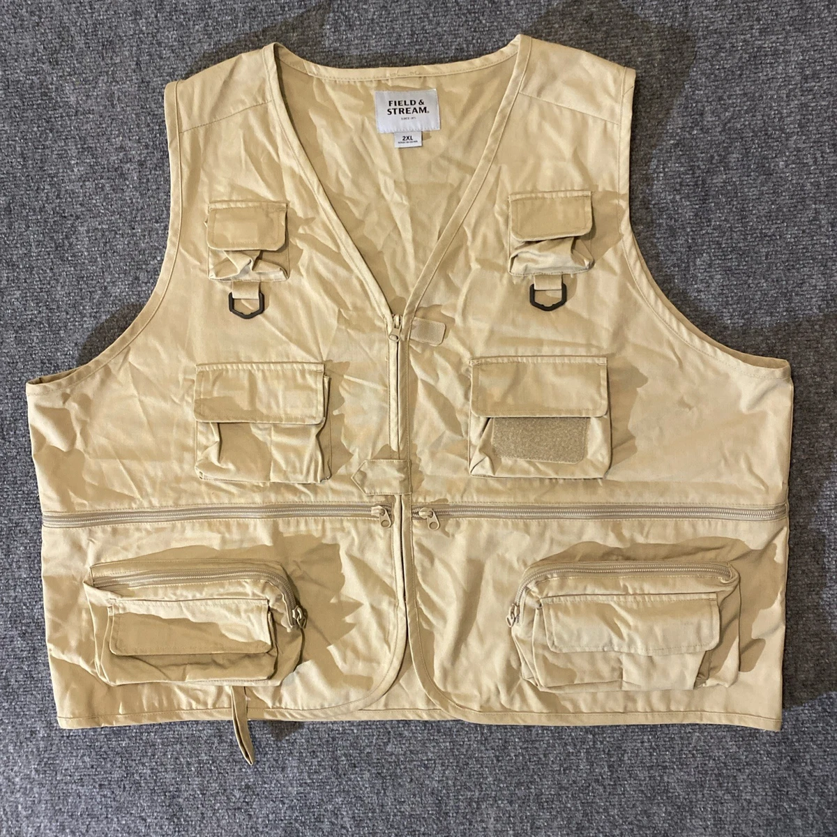 Multipoches Veste De Pãªche Sans Manche Hommes Gilet Multi Poches sans Manche Ca