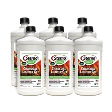 Sterno Fire Starter Fuel Gel Green Charcoal Lighter Fluid - Concentrated Ethanol