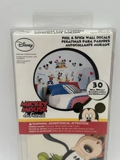 RoomMates Peel and Stick Decor Wall Decals Mickey and Friends 30 Pieces Goofy