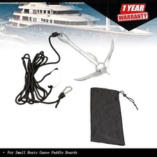 1 Pack Marine Kayak Anchor Kit 7.05 lb Folding Grapnel Anchor Kit Boat Anchor