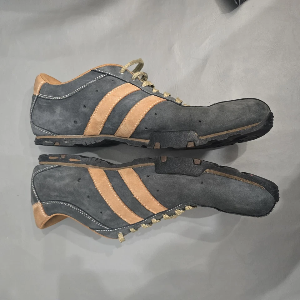 Zapatos Skechers Para Hombre Talla 11 Gamuza Rayas Informales Con Cordones Cómodos SN 60360 Foto 3 de 4