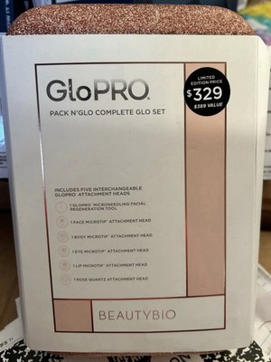 Beautybio GloPRO Pack N Glo Complete Glo Set Microneedling Regeneration
