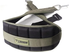 Belt for Squats, Rack Attachment & Squat Machine, Weight One Size, Green 