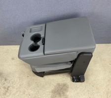 2011-2016 Ford F-250 F-350 Front Center Console Jump Seat. Gray Vinyl. Oem