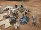 VINTAGE KENNER STAR WARS 1980's PLAYSET PARTS LARGE LOT ORIGINAL TOYS