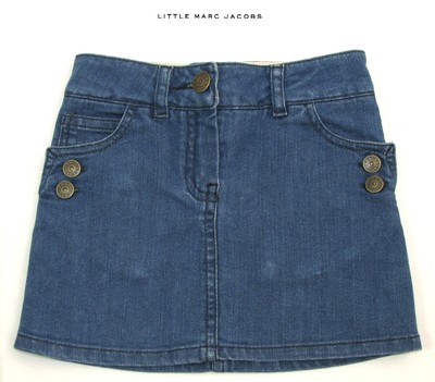 LITTLE MARC JACOBS - JEANSROCK BAUMWOLLE BLAU GR. 4 JAHRE - TOP ZUSTAND