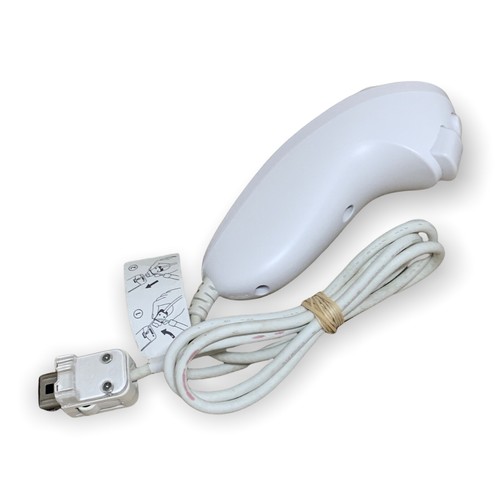 Nintendo Wii Nunchuck RVL-004 White - Genuine - Tested Working - Multi-quantity - Picture 4 of 8