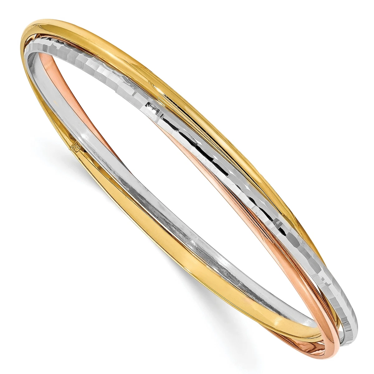 Tri color bangle bracelet online