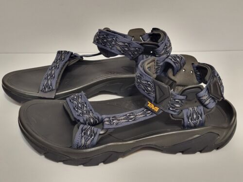 Teva Herren Größe 10 Terra Fi 5 Universal Sport Wandern Outdoor Madang blau Sandalen - Bild 3 von 7