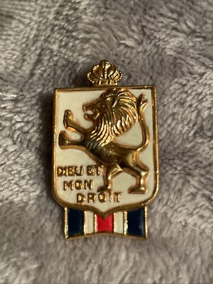 WWII Dieu Et Mon Droit War Relief B.W.R.S. Bundles For Britain Large ...