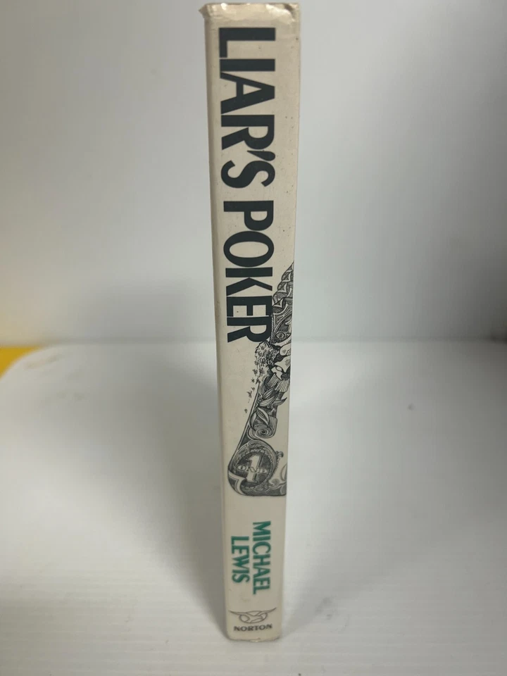 Liar's Poker by Michael Lewis Copyright 1989 (fc114-1/b1074) - Image 2 of 4