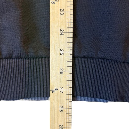 Calvin Klein Men's Soft Touch Fleece Crew Neck Sweater Black/Gray Sz M - Picture 7 of 11