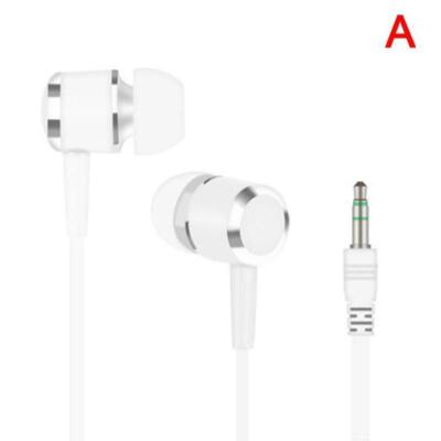 In-Ear Earphones Headphones Loud Microphone Bass Earbuds 3.5mm Sports. C3H IUY