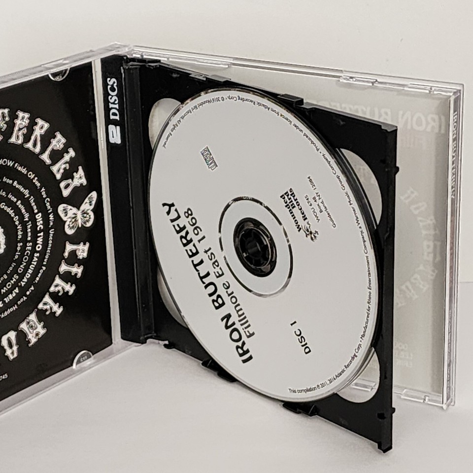 Iron Butterfly Fillmore East 1968 [Used Very Good CD] 664140674523 eBay