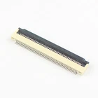 10Pcs FPC FFC 0.5mm Pitch 50 Pin Flip Type Ribbon Flat Connector Bottom Contact