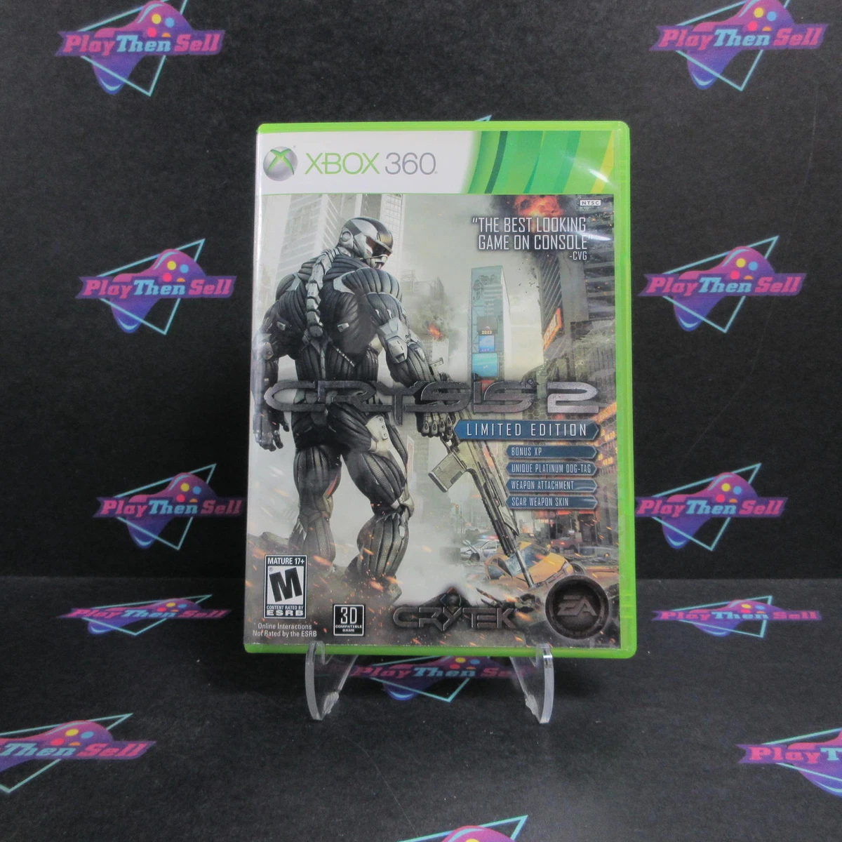 Crysis 2 Sur Xbox 360 – Version Italienne, PAL, Très Bon état