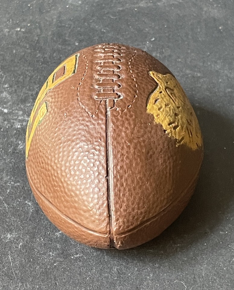 RARE Vintage *BAYLOR UNIVERSITY Unique Table PAPERWEIGHT Football