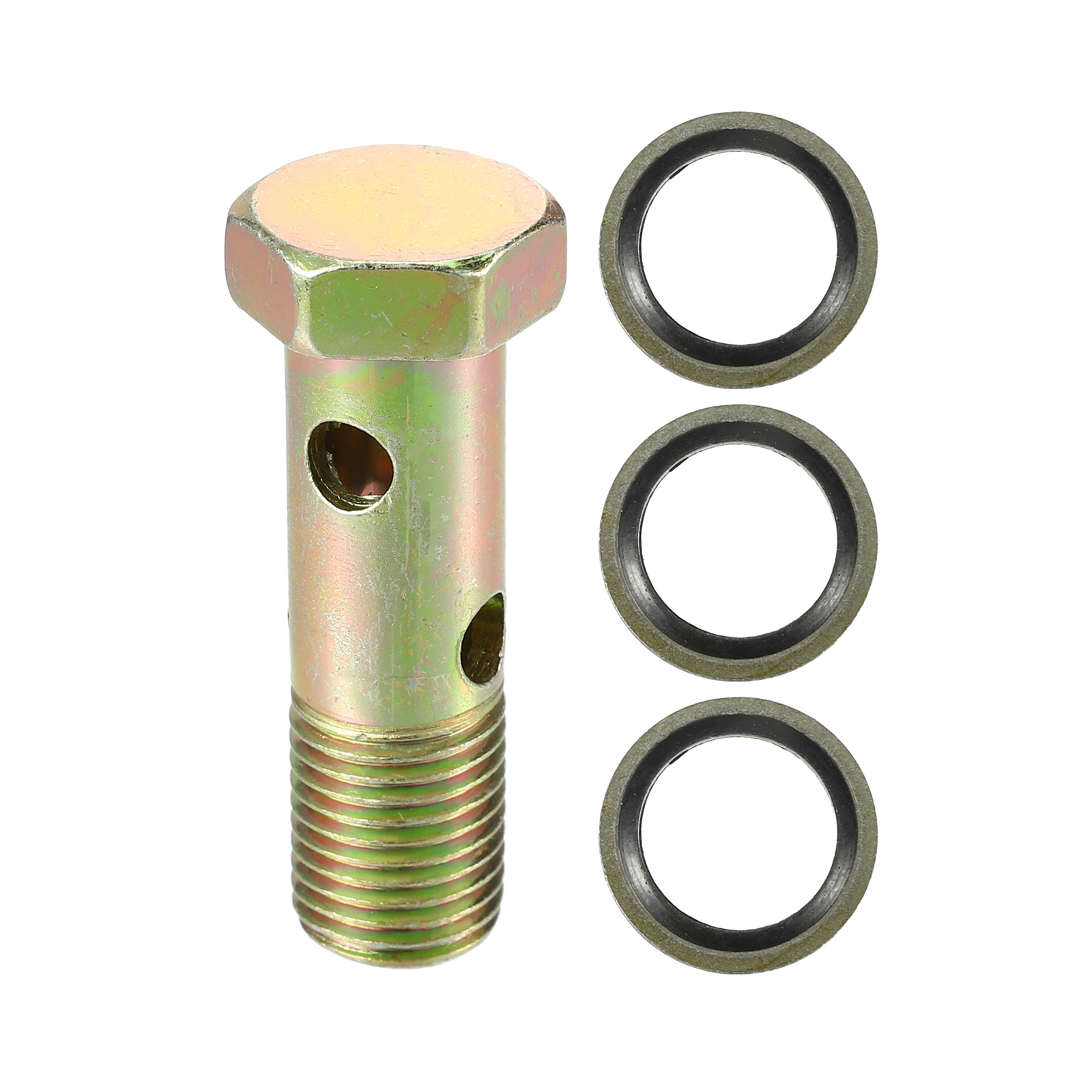 Kit de boulons double filetage métrique M14x1.5, long 51mm, adaptateur