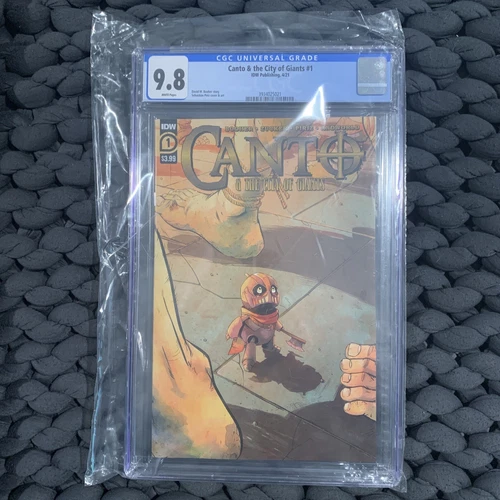 Canto & the City of Giants #1 CGC 9.8 WP Canto Reunites w/ Giant Guardians 2021