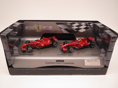 Hotwheels L8784 F1 Constructor´s Champions 2008  #1/#2 Räikkönen/Massa) 1:43 OVP