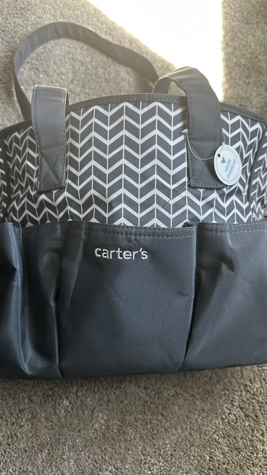 Carter's Diaper Duffel Bag With Storage And Changing Pad - Image 2 of 4